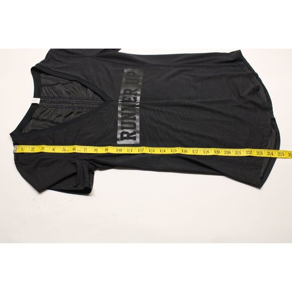Lululemon Women's Runner UP Short Sleeve Black Sz 6 - Picture 6 of 9